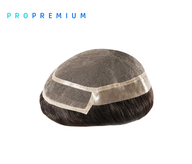 Prótese Capilar PRO PREMIUM. NEW YORK em lace+micropele.
