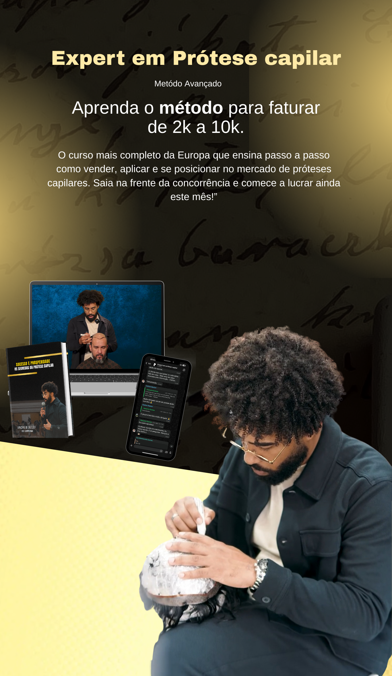 Expert em prótese capilar